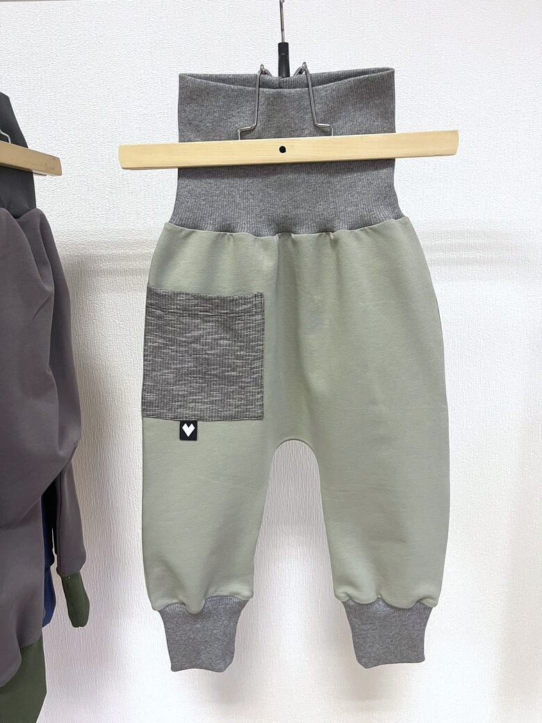 BIKSES - māla pelēkas ar kabatiņu 