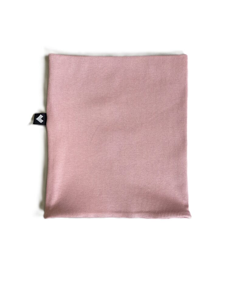 ŠALLE - zemeņu rozā no rievota materiāla 