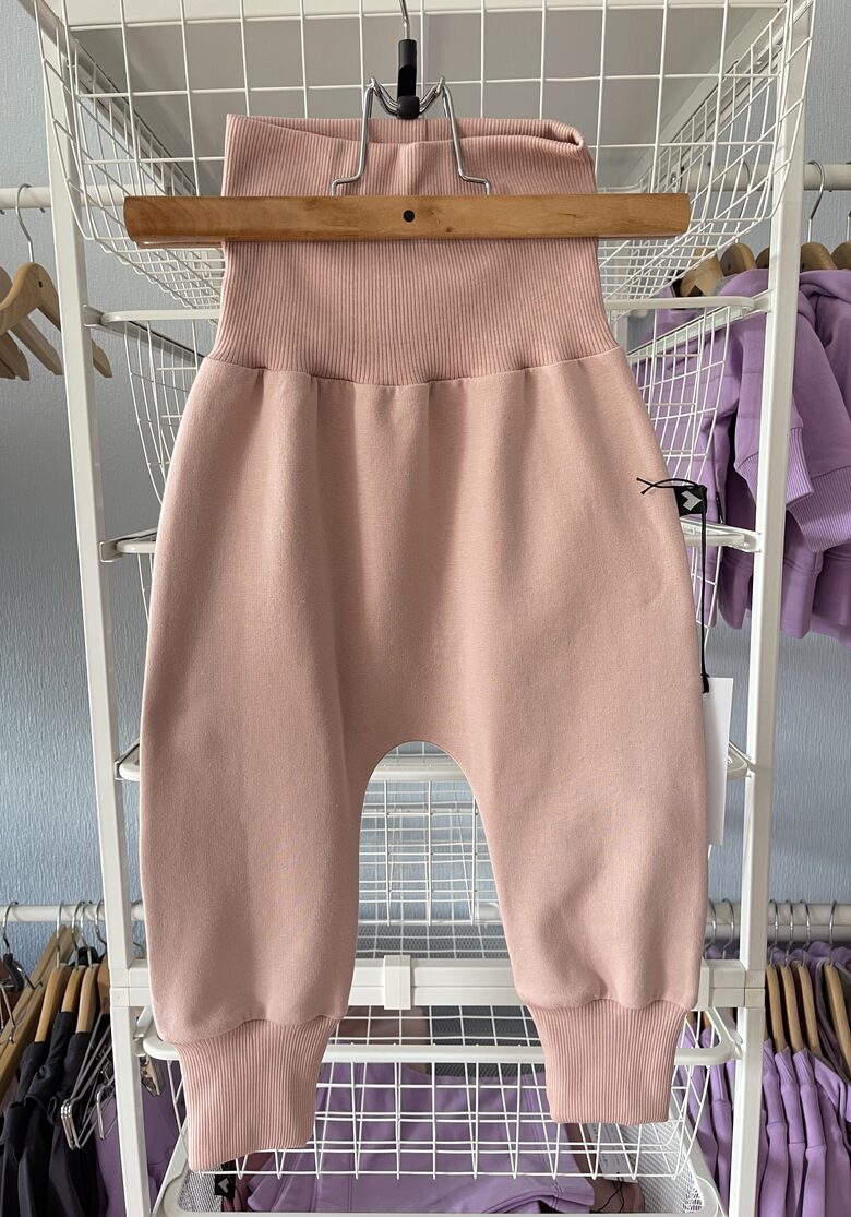 BIKSES - pūderrozā ar elastikām ( siltas )
