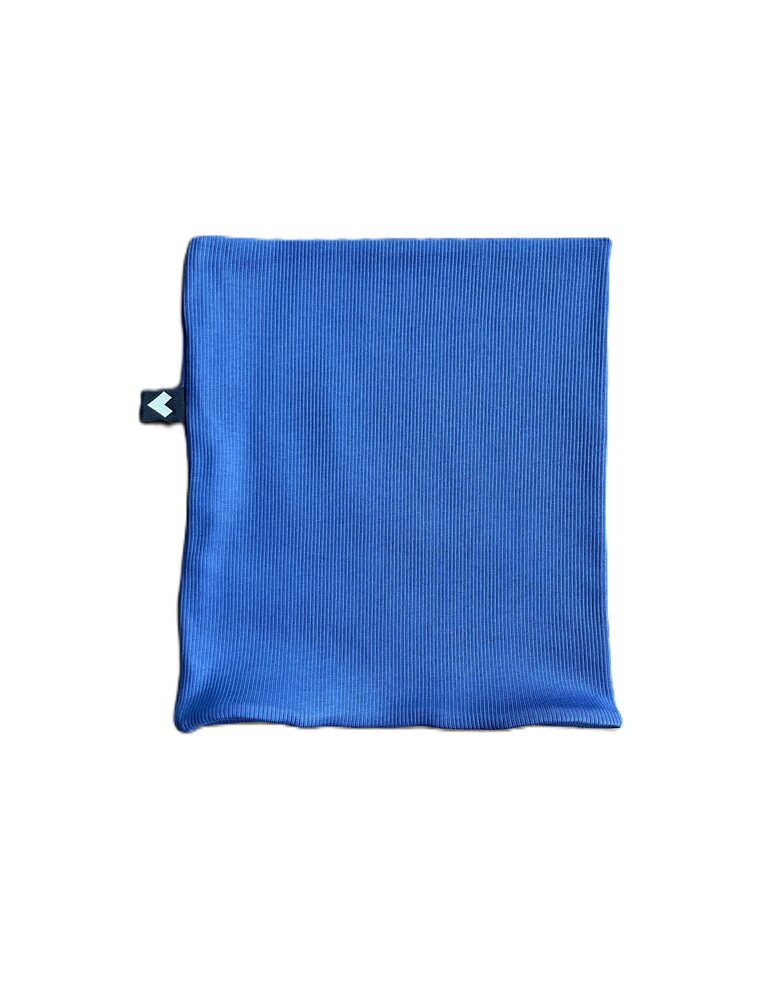 Rievotā tuneļšalle bērniem (zila) | Kakla sildītājs