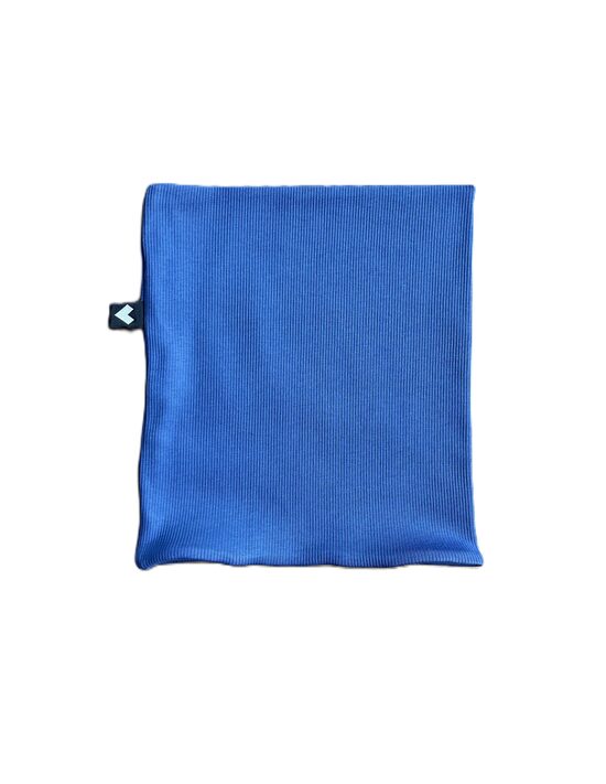 Rievotā tuneļšalle bērniem (zila) | Kakla sildītājs