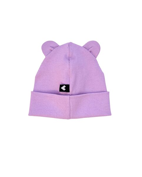 CEPURE - lillā no rievota materiāla ( ar austiņām un oderi )